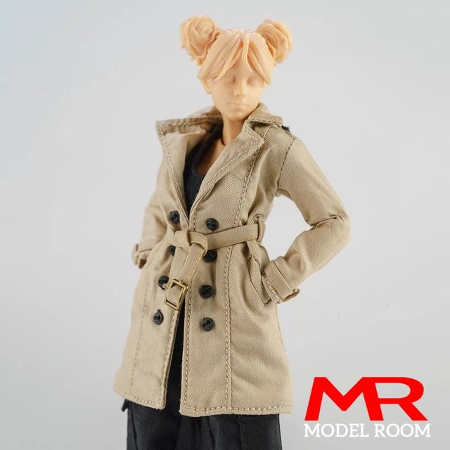 MAK Weibliche Graben Mantel Windjacke Kleidung, Zubehör, Braun - Bild 1