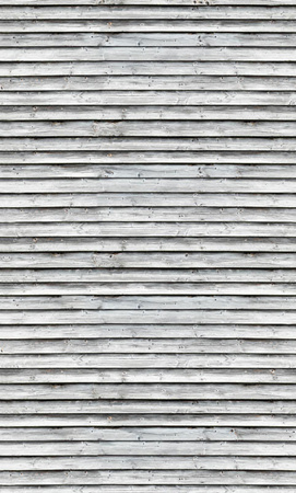 Wandbild Old Wooden Wall von MR PERSWALL in Grau, abstraktes Landschaftsmotiv im Querformat mit rustikalem Holz-Design