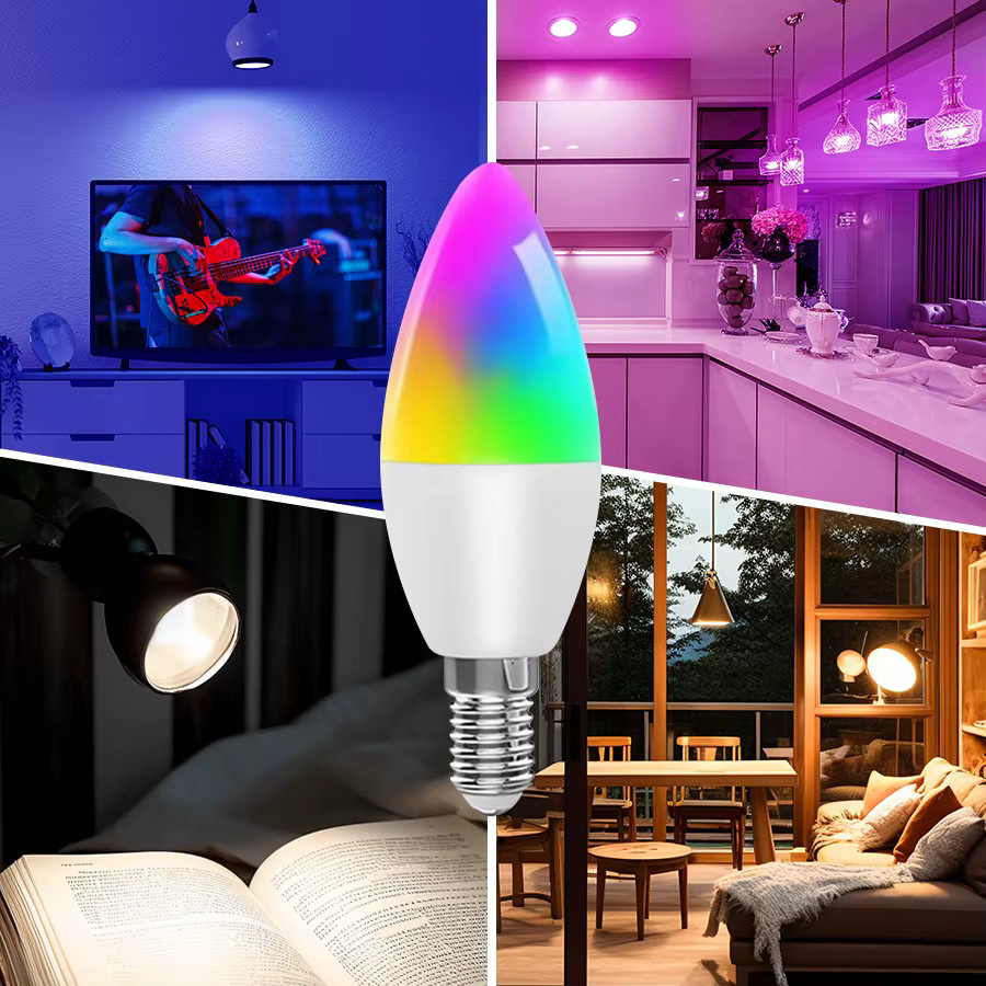 Cozylife Smart LED Glühbirne E27 mit RGB, CW und WW, Wifi und Bluetooth Steuerung für Alexa und Google Assistant - Bild 5