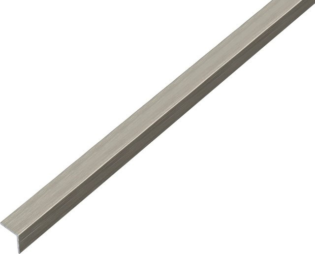 GAH Alberts Winkelprofil gleichschenklig aus Aluminium in Silber, B/H: 15 x 15 mm, Länge: 1.000 mm - Bild 1