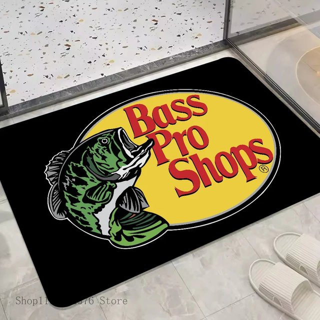 VIKAMA Bass Pro Shops Rutschfeste und saugfähige Fußmatte in Multicolour für Küche und Badezimmer - Bild 1