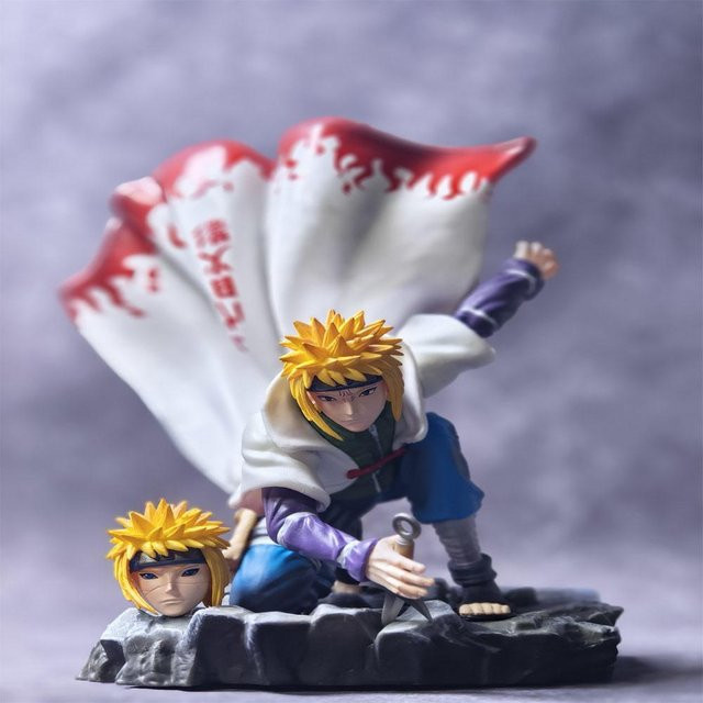 Yiran toy 1 Naruto Minato Namikaze Action Figur 21cm - Bild 1