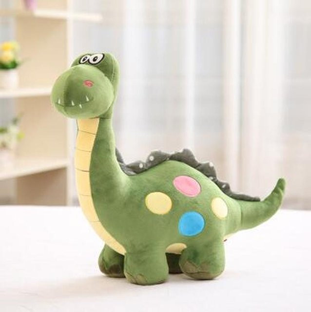 Yiran Health & Beauty Dinosaurier-Stofftier, Plüsch, 35cm, Grün - Bild 1