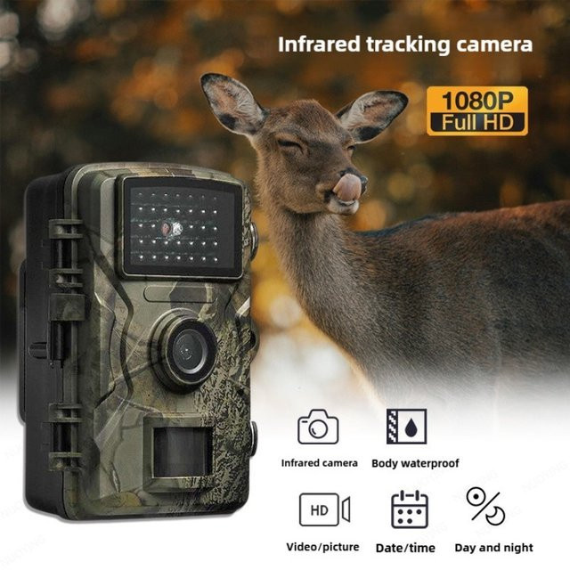 16MP 1080P Infrarot-Nachtsichtkamera für Tierbeobachtung und Haussicherheit in Multicolour - Bild 1