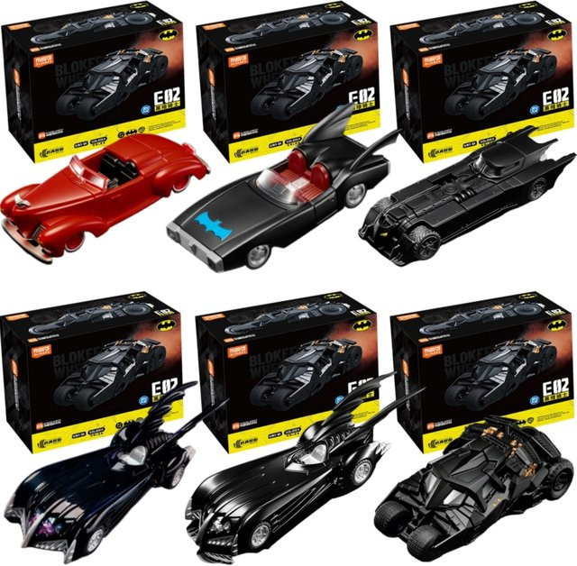 BLOKEES 1997 Batmobile, Spielzeugauto, 1:64, DC, Batman, Justice League - Bild 1