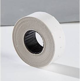 Avery Dennison Etiketten weiß ablösbar, 10 Rollen, B: 22 mm, H: 12 mm - Bild 1