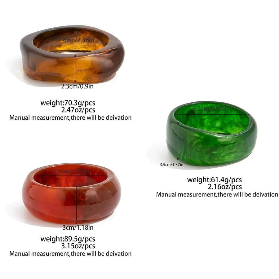 Lacteo Mode Armbänder, Acryl, Unisex - Bild 5