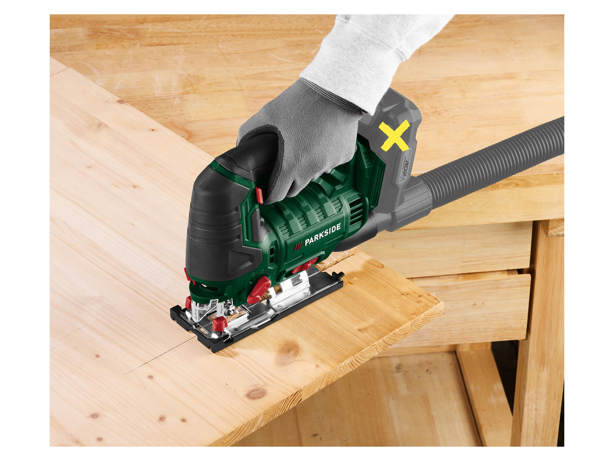 Parkside Akku-Pendelhubstichsäge PSTDA 20-Li C3, 20 V, Grün - Bild 2