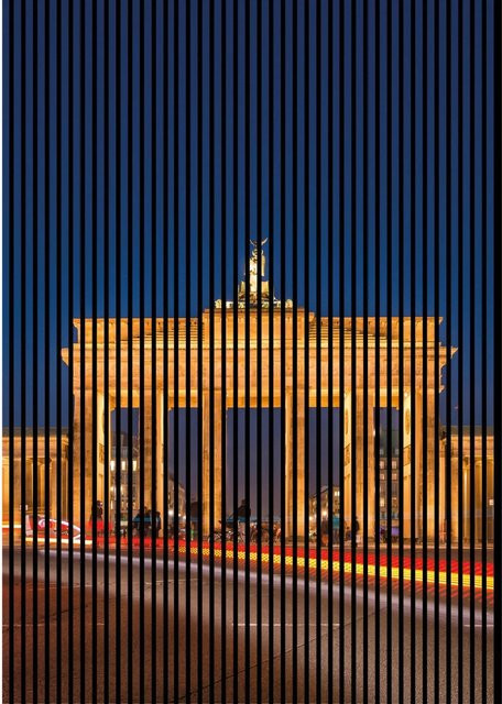 FN Acustico Akustikplatte Berlin Bunt aus PET und MDF mit modernem Design, H x B x T: 2.400 x 1.693 x 19 mm - Bild 1