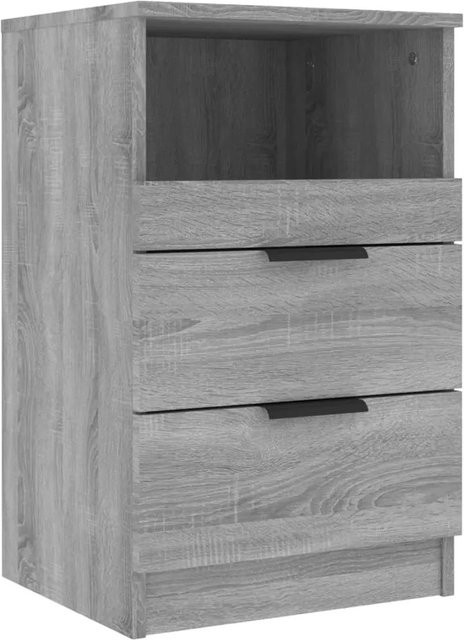 vidaXL Nachttisch Modell 5 in Grau Sonoma Holzwerkstoff, B/T/H: 36,0 x 40,0 x 65,0 cm - Bild 1