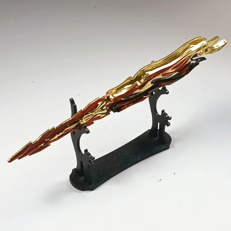 Bandai Rot Feuer Schmetterling Messer, Metall, Cosplay Zubehör, Fantasy - Bild 3