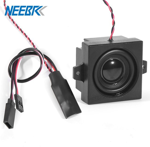 NeebRC RC Dieselmotor Sound Simulator Horn, 5W Lautsprecher, für Baufahrzeuge, Container, LKW, Baggermodelle - Bild 1