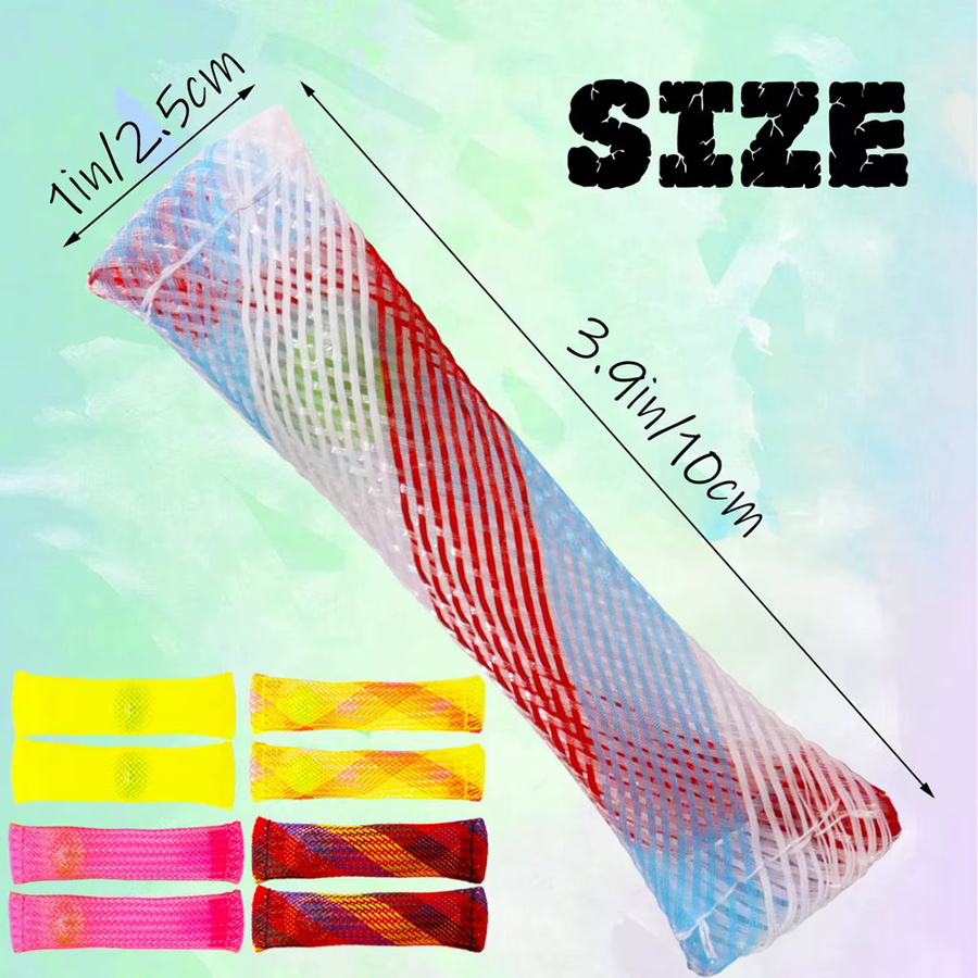 JK-ZMM 10-teiliges Set Marmor Mesh Fidgets Spielzeug - Bild 3