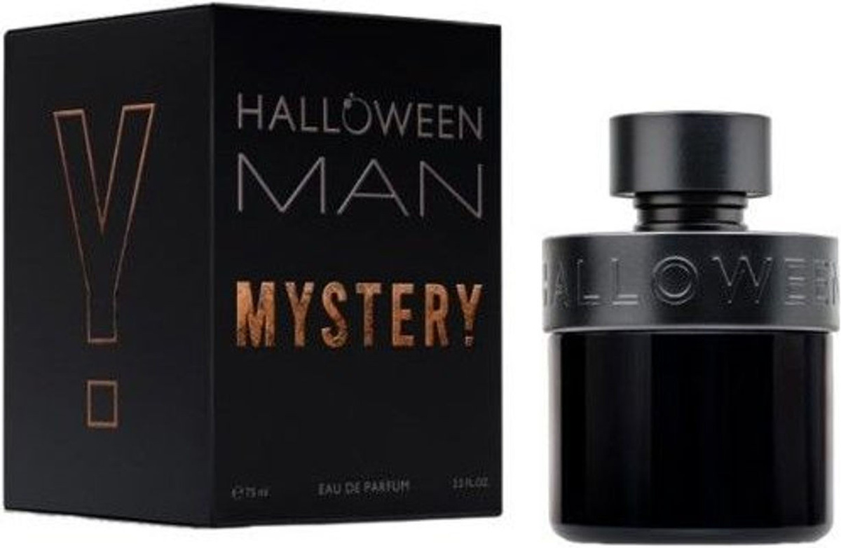 Jesus Del Pozo Halloween Man Mystery Eau de Parfum für Erwachsene, orientalisch, Schwarz - Bild 1