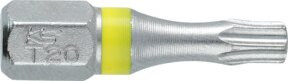 KS Tools TORSIONpower TX-Bit T20 mit 1/4 Zoll Antrieb und 25 mm Länge in Silber - Bild 2