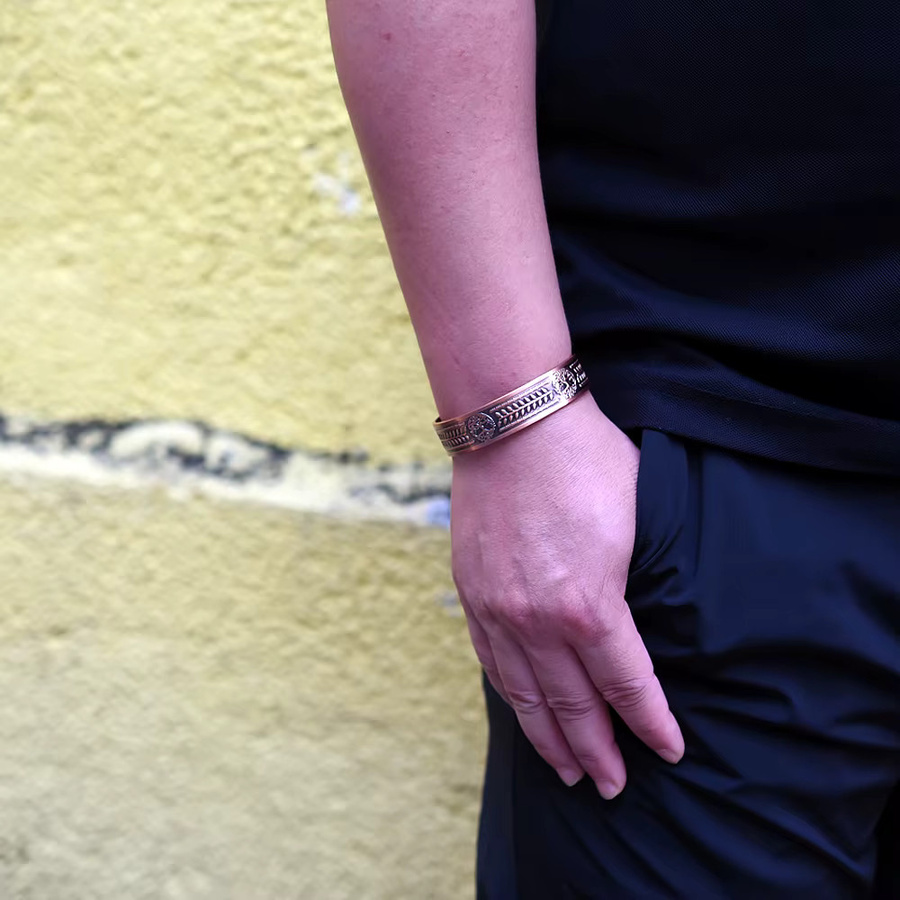 Vinterly Armband, Kupfer, Yggdrasil-Wikinger, verstellbar - Bild 4
