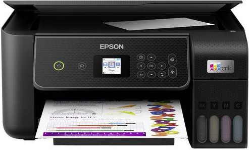 Epson EcoTank ET-2870 Multifunktionsdrucker Tintenstrahl Farbe Schwarz mit Wi-Fi und USB - Bild 2