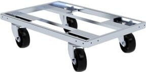 HMH rolldolly Fahrrahmen INDUSTRY schwarz ESD aus Kunststoff B/T: 40 x 60 cm - Bild 1