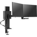 Ergotron TRACE Dual Monitorhalterung Schwarz für 2 Displays bis 27 Zoll und 9,8 kg mit Tischklemme - Bild 2