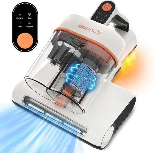 Bestauty DualCup Matratzenstaubsauger mit UV-Licht und Heißlufttrocknung, 500W, 16Kpa, bunt - Bild 1