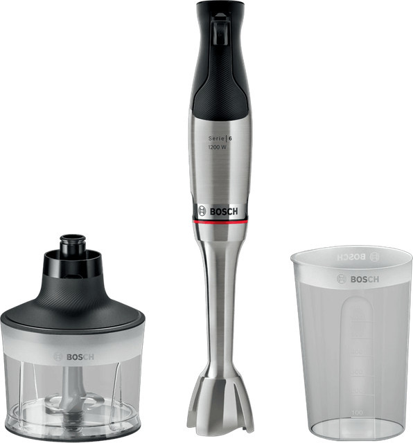 Bosch ErgoMaster Series 6 Mixer MSM6M830 in Schwarz und Silber mit Edelstahl- und Keramikkomponenten und Pulse-Funktion - Bild 1