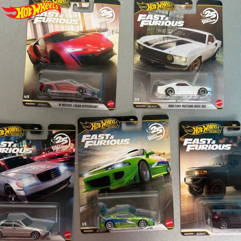 Hot Wheels Fast & Furious, Druckguss-Fahrzeugmodell, 1:64, Set / Bundle - Bild 2