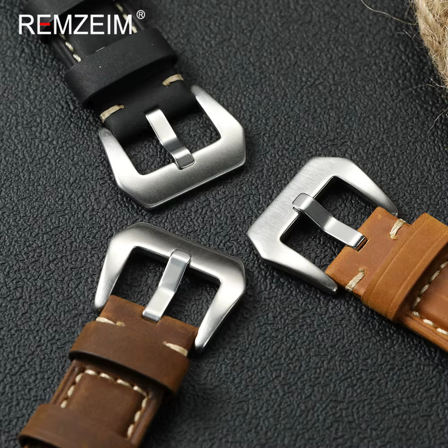 REMZEIM Uhrenarmband Leder, Vintage, Herren - Bild 1