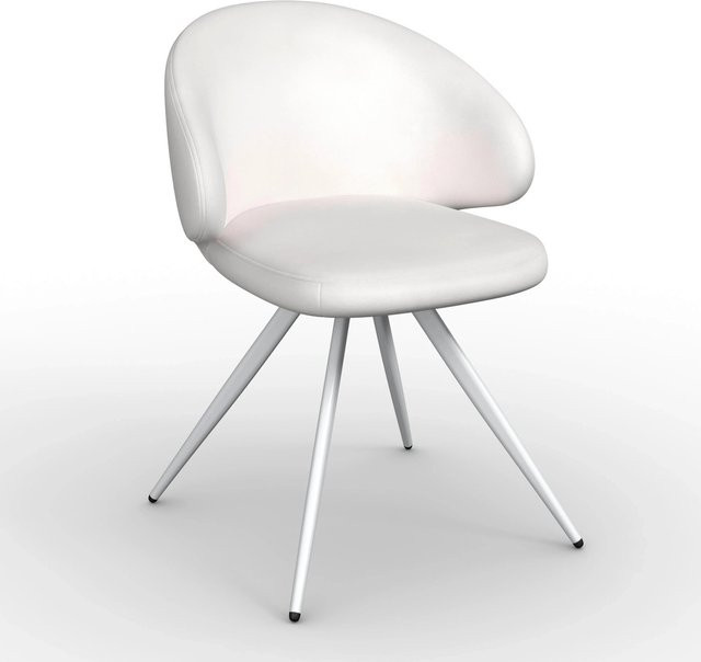 Bessagi Home Armlehnstuhl Adele in Creme, gepolsterter Samt-Sessel mit Armlehnen - Bild 1