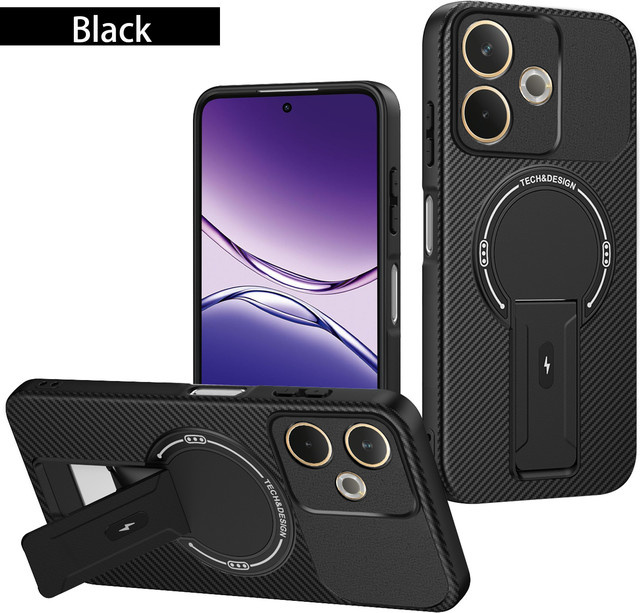 Magnetische Handyhülle für Xiaomi Poco F7 Pro und Poco F7 Ultra mit Schutz-Hartschale in Schwarz und Blau - Bild 1