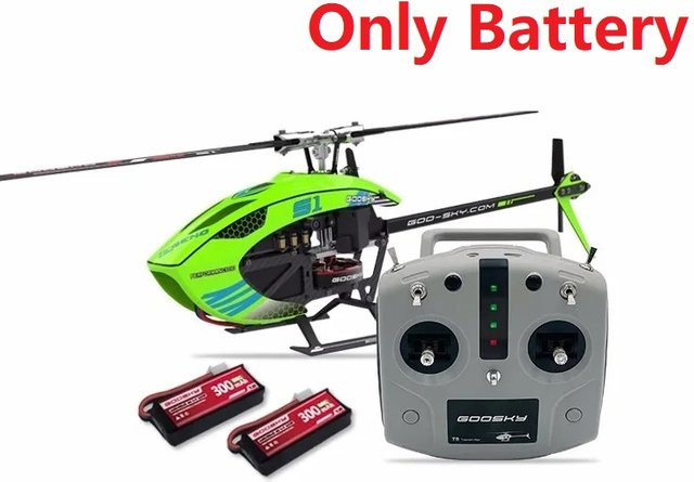 GOOSKY LIPO Batterie 7,4 V 60C 300 mAh für RC Hubschrauber und FPV Racing Drohnen - Bild 1
