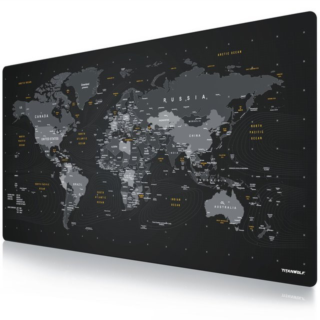 Titanwolf XXXL Gaming Mauspad Schreibtischauflage Multicolor B/B/H: 150 x 80 cm - Bild 1