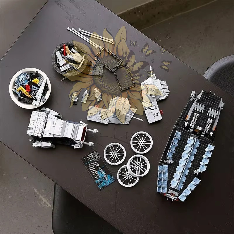 Hot Toys Star Wars Exploration Walker Mecha, Baustein-Sammelmodell, 6785 Teile, ab 14 Jahren - Bild 5