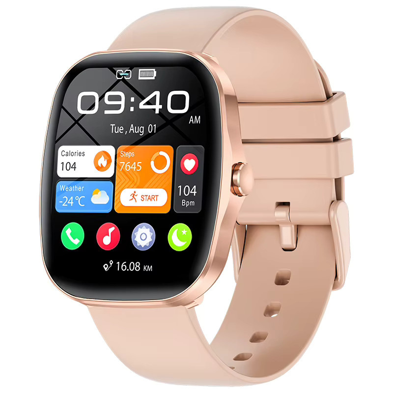 LIGE Smartwatch, Pink, Silikon, Unisex - Bild 7