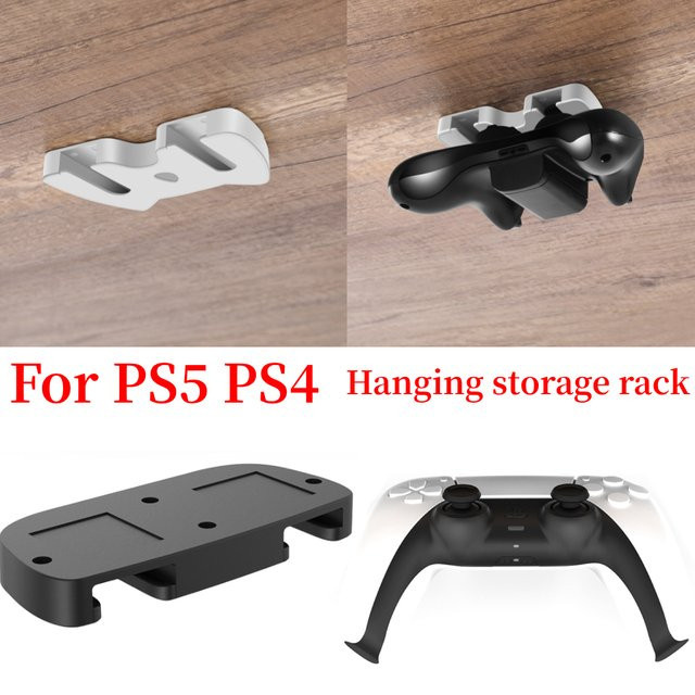 APWIKOGER Tragbarer Gamecontroller Halter für PlayStation PS5 und PS4, schwarzes Regal für Gamepad Zubehör - Bild 1