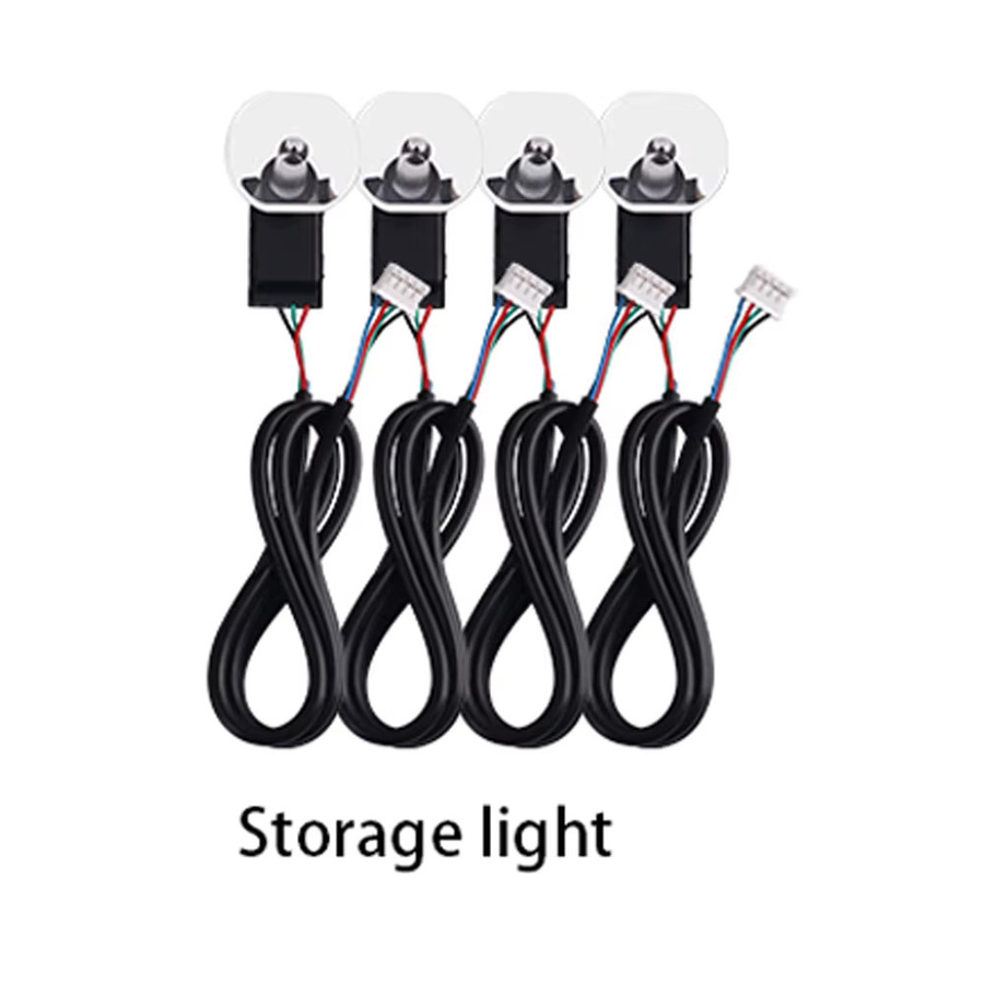 GUADSUN 18 in 1 Symphony Light RGB COB LED Streifen Set mit Controller für Türbeleuchtung und Akzentlicht, Längen: 35 cm, 75 cm und 110 cm - Bild 2
