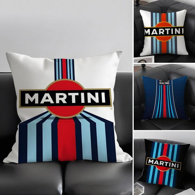 M-Martini Kissenbezug quadratisch mit verdecktem Reißverschluss in Schwarz oder Weiß, Breite: 30 cm, Höhe: 30 cm, Tiefe: 30 cm - Bild 1