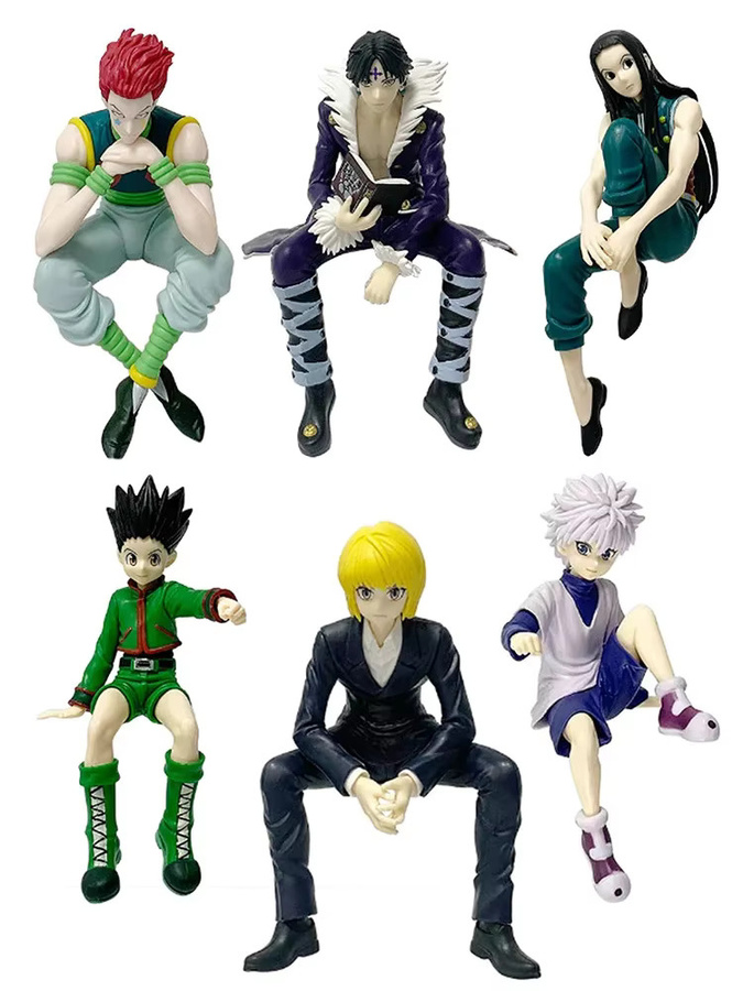 Bandai Hunter×Hunter Kurapika Chrollo Illumi Hisoka Action Figur, Kunststoff, Bunt / Mehrfarbig - Bild 5