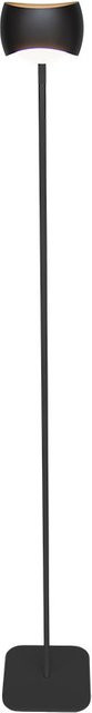 Oligo Curved LED-Stehleuchte in Schwarz Matt mit Fernbedienung und Dimmer - Bild 1