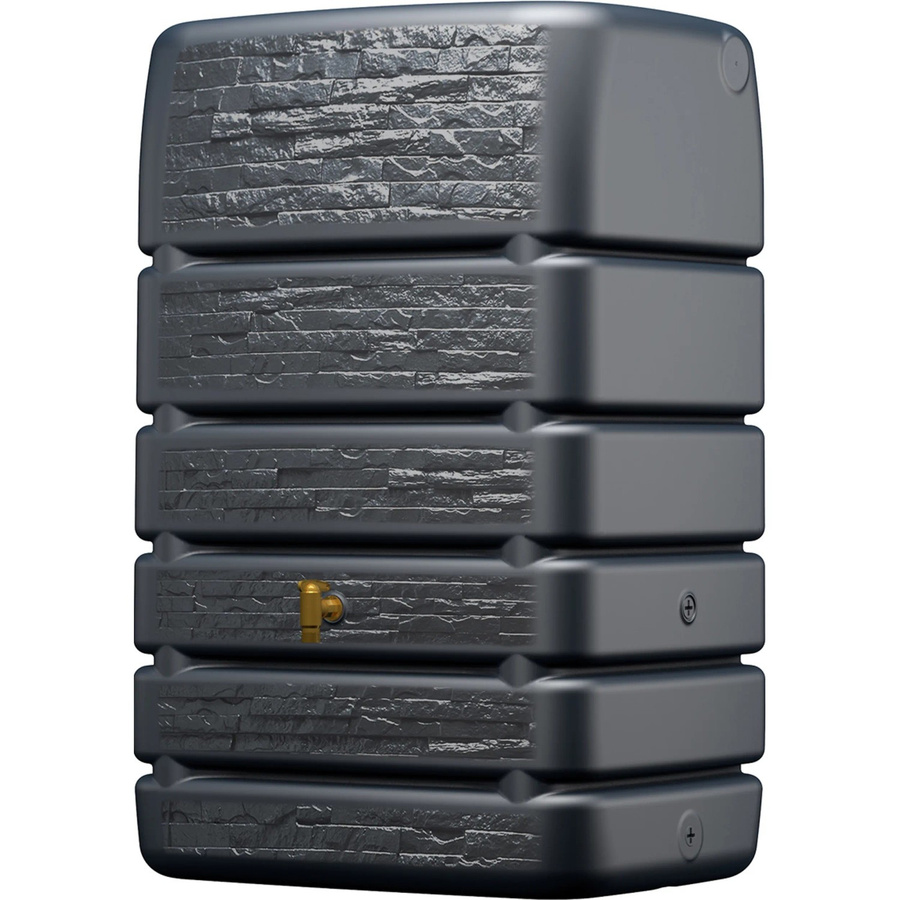4rain Mauertank Slim Stone Decor 510 Regentank in Steinoptik, Farbe: Graphite Grey - Bild 2