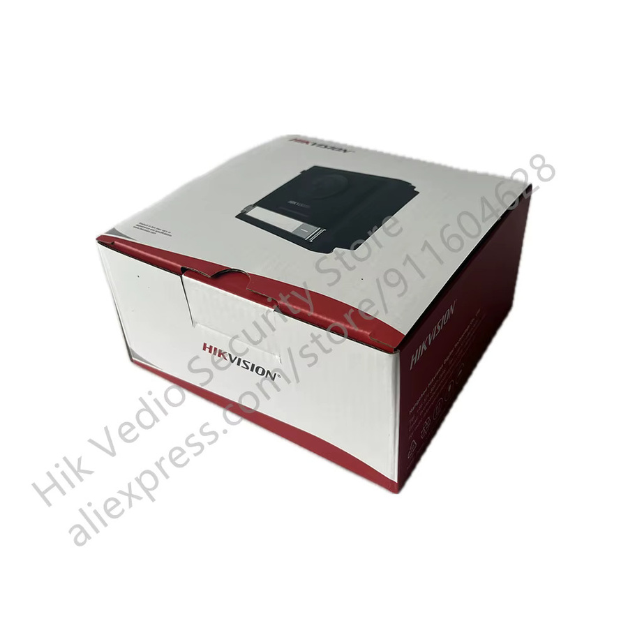 Hikvision IP Video-Gegensprechanlage DS-KD8003-IME1(B) 2MP HD Türstation in Schwarz mit PoE-Unterstützung - Bild 3