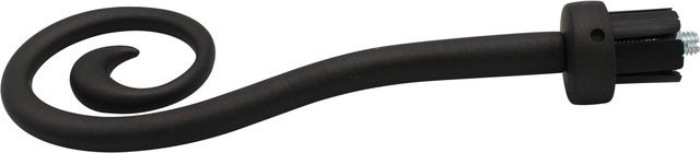 Mydeco Gardinenstange-Endstück Orbis aus Eisen in Silber oder Schwarz, Durchmesser: 2 cm - Bild 1