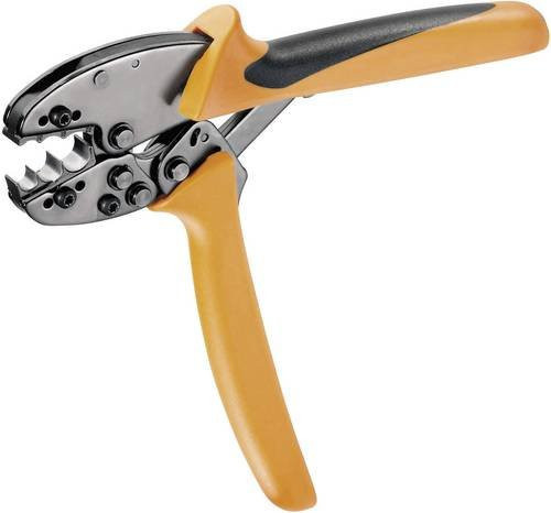 Weidmüller Crimpzange CTN 25 D4 für unisolierte Verbinder 10 bis 25mm² in Orange - Bild 1