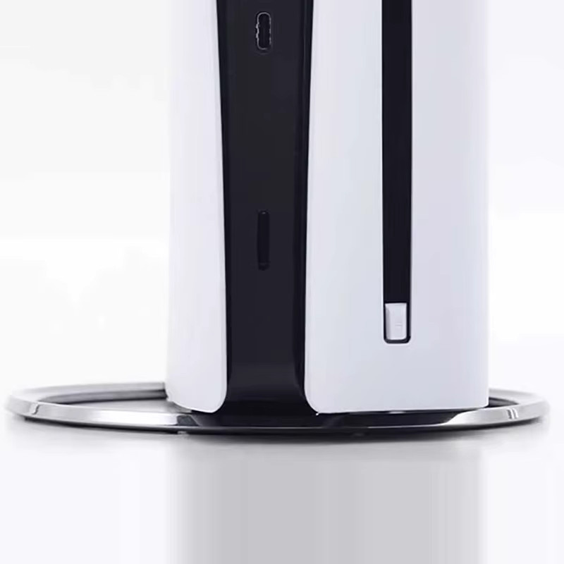 Sony Aluminium Schreibtischständer für PlayStation 5 Slim und Pro, Aufrechte Kühlhalterung in Weiß - Bild 2