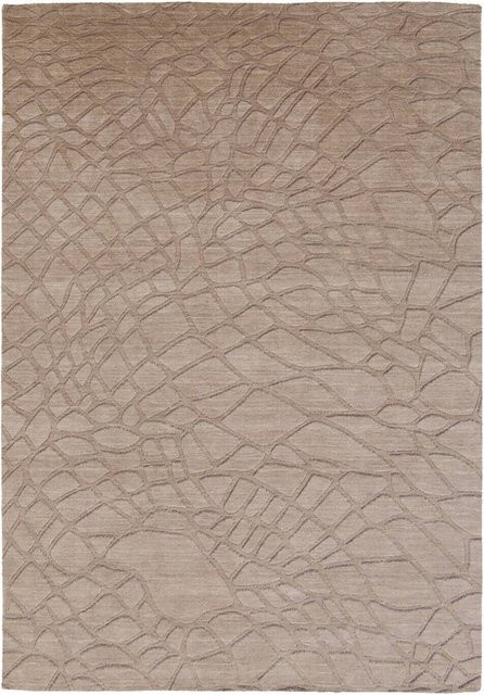 Kayoom Kurzflorteppich Ganges braun B/L: 80 x 150 cm - Bild 1