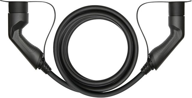 Deltaco EV-3205 Ladekabel 3-phasig Typ 2 auf Typ 2 in Schwarz, Länge: 5 m - Bild 1