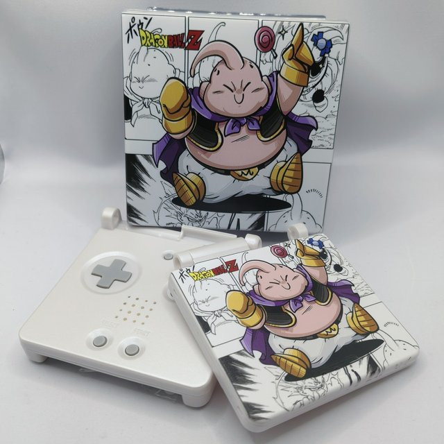 Bandai Dragon Ball Majin Buu, GBA SP-Verpackungs- und Muschel-Set, Weiß - Bild 1