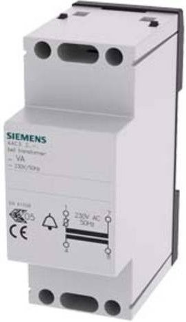 Siemens Klingel-Transformator 4AC32080 8V 1A in Weiß - Bild 1