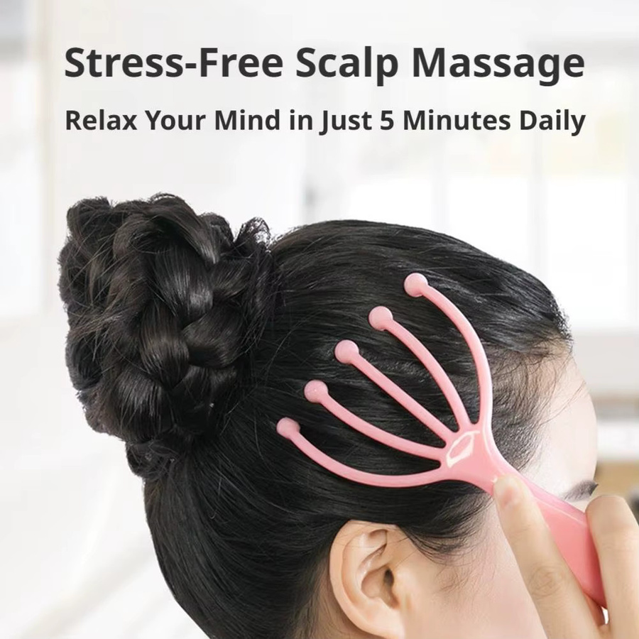 Manuelles Kopfmassagegerät mit 5 Krallen, Unisex - Bild 4