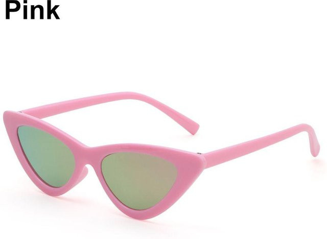 Fable Sonnenbrille Kinder, Cat-Eye, Vollrand, Kunststoff, pink - Bild 1