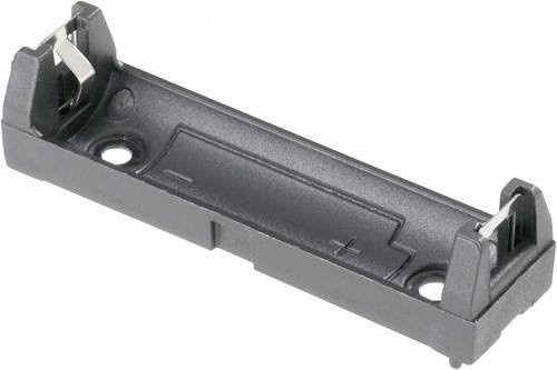 Keystone Electronics Batteriehalter 1x Mignon AA Schwarz Durchsteckmontage THT B x H x T: 16 x 15 x 59 mm - Bild 1